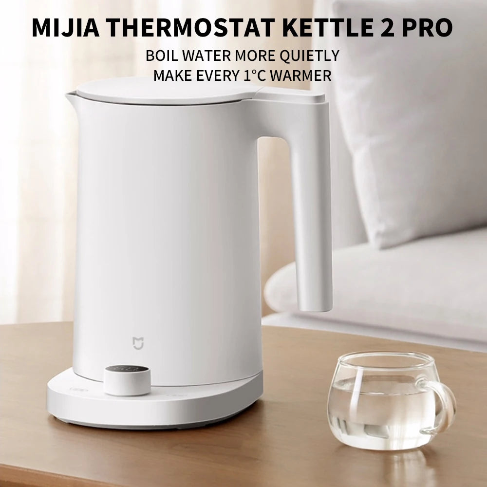 NEW XIAOMI MIJIA Smart Kettle 2 Pro Electric Kettles Kitchen Appliances LED Display 24H Intelligent Temperature Constant samovar