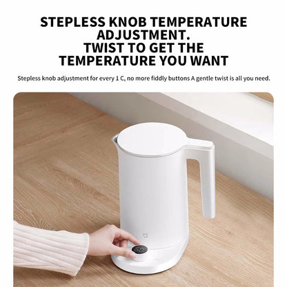 NEW XIAOMI MIJIA Smart Kettle 2 Pro Electric Kettles Kitchen Appliances LED Display 24H Intelligent Temperature Constant samovar