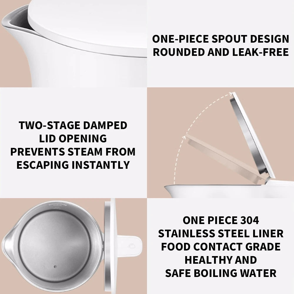 NEW XIAOMI MIJIA Smart Kettle 2 Pro Electric Kettles Kitchen Appliances LED Display 24H Intelligent Temperature Constant samovar